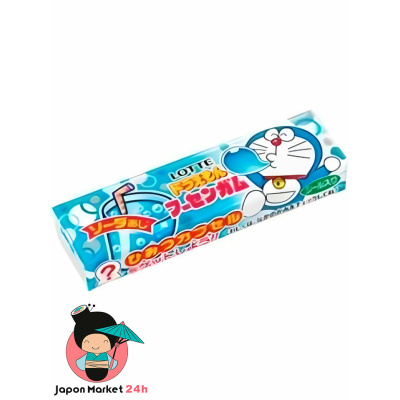 Chicle de Doraemon sabor a soda 19g