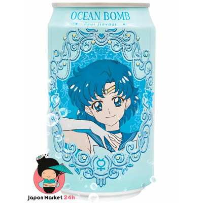 Ocean Bomb de pera edición Sailor Moon (Ami Mizuno) 330ml