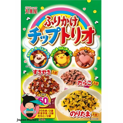 Condimento para arroz Marumiya Furikake Chips 103g