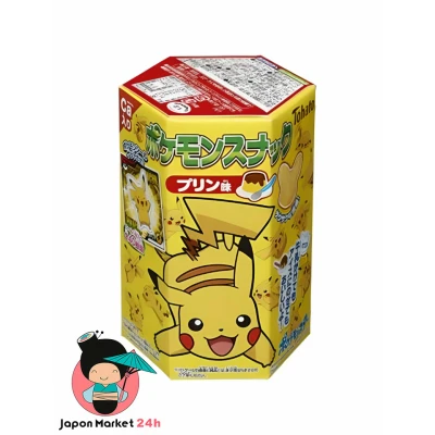 Snack Tohato sabor a pudín edición Pokémon 23g