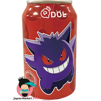 Qdol sabor a fresa edición Pokémon (Gengar) 330ml
