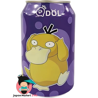 Qdol sabor a uva edición Pokémon (Psyduck) 330ml