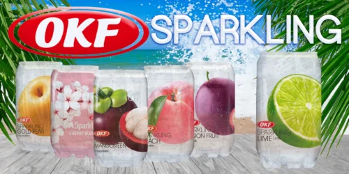 OKF Sparkling Water llega a JaponMarket24H con 17 sabores únicos