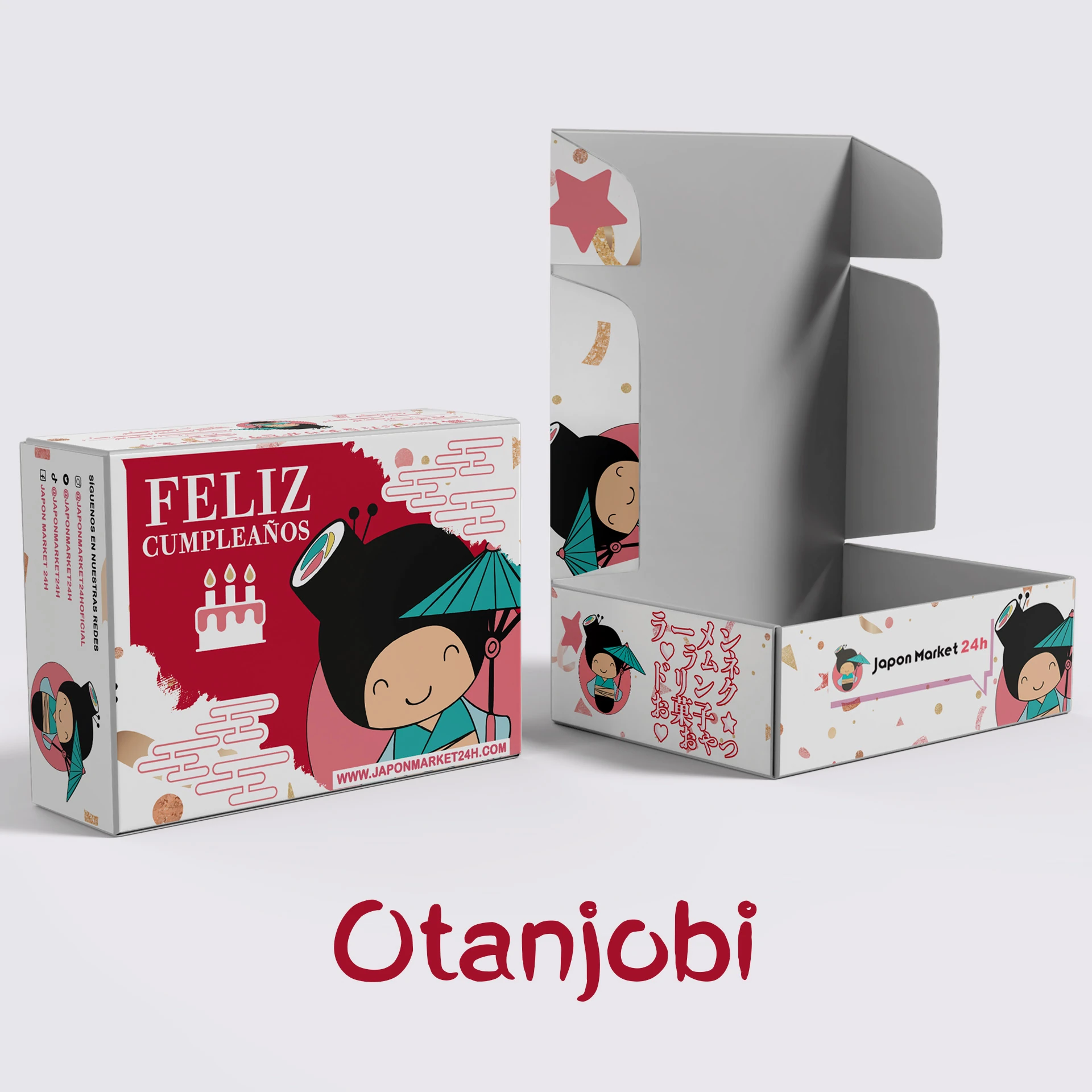 Caja sorpresa Sugoi Box: Otanjobi (Feliz Cumpleaños)