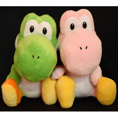 Peluche de Yoshi verde y Yoshi rosa de Super Mario |6270