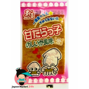 Snack Suguru Sweet Squid sabor a pescado 4g