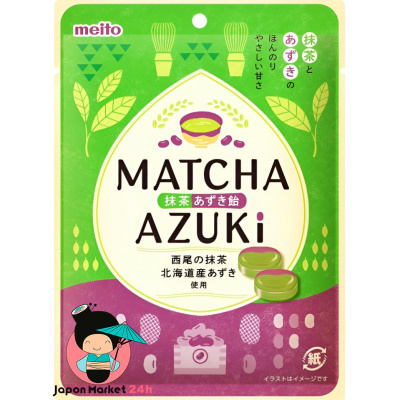 Caramelos Meito Matcha Azuki 45g
