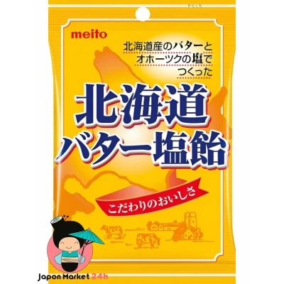 Caramelos Meito Hokkaido sabor a mantequilla 80g