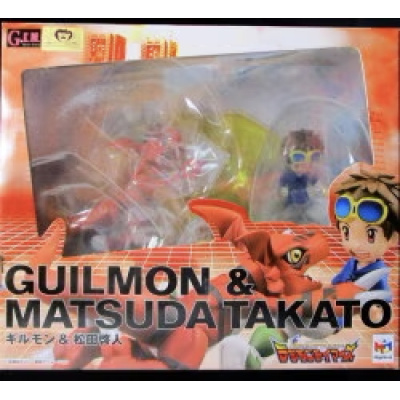 Figura de Guilmon y Takato Matsuda de Digimon Tamers | 5300