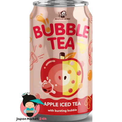 Bubble Tea Madam Hong sabor a manzana 320ml