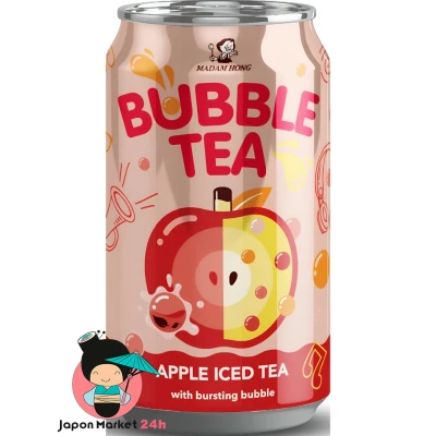 Bubble Tea Madam Hong sabor a manzana 320ml