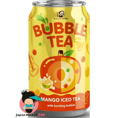 Bubble Tea Madam Hong sabor a mango 320ml