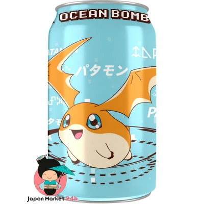 Ocean Bomb de limón edición Digimon (Patamon) 330ml