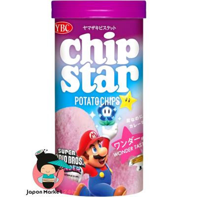 Patatas Chipstar sabor a curry edición Super Mario 45g