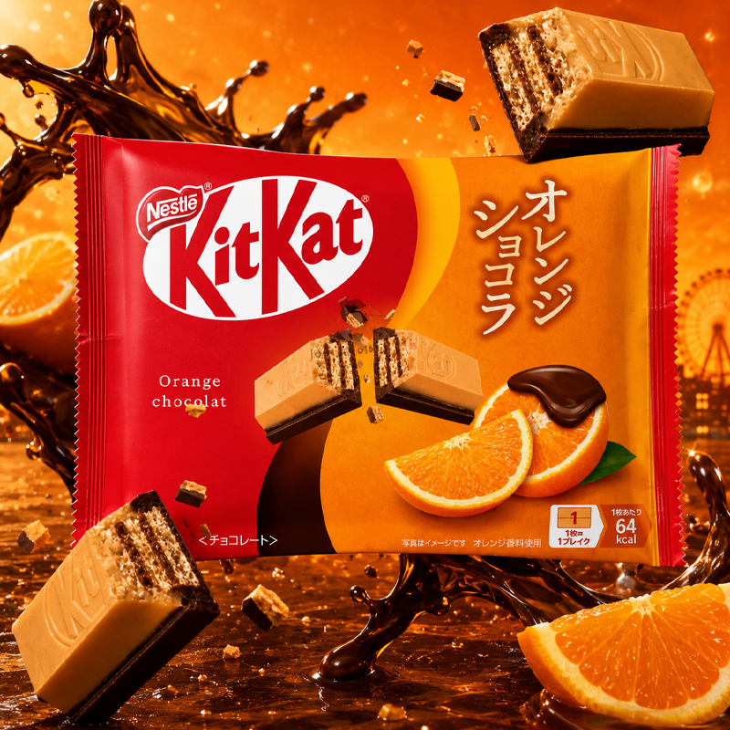 Kitkat Mini Sabor Naranja y Chocolate
