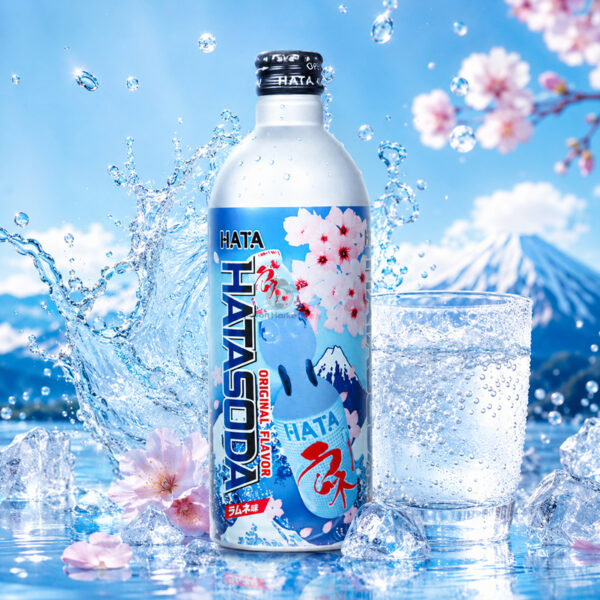 Refresco Hata Kosen HATA-SODA Sabor Ramune Original | 500 ml