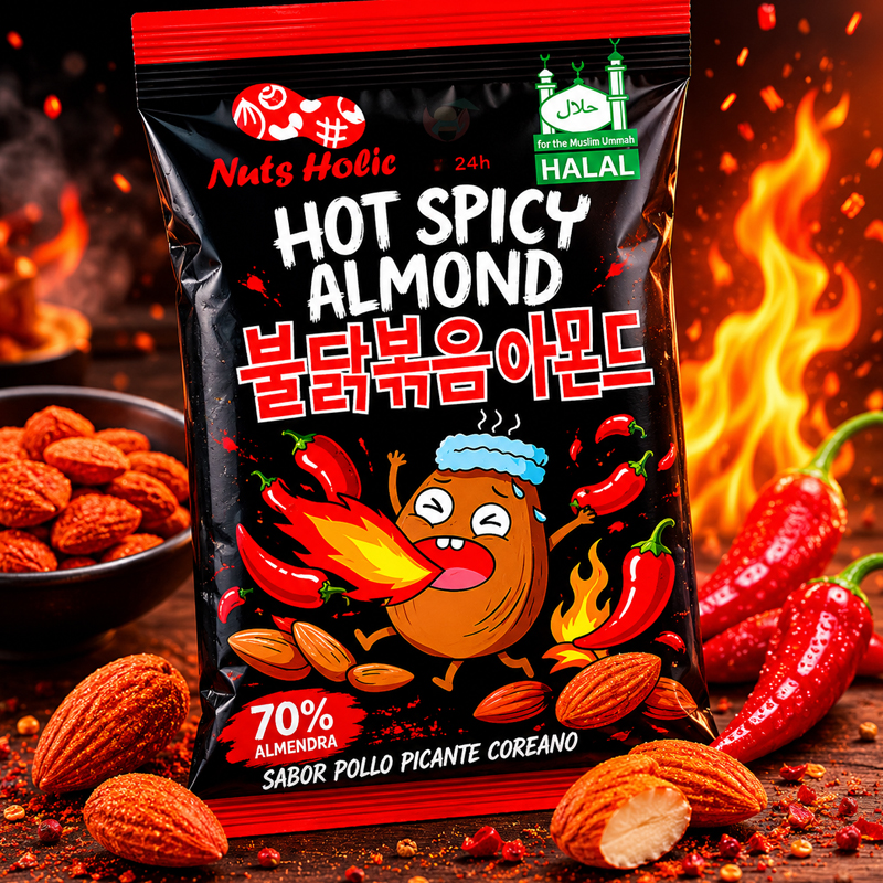 Almendras Nuts Holic Picantes Almendras Nuts Holic Picantes