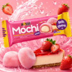 Mochis Royal Family Sabor Tarta de Queso y Fresa
