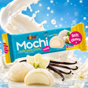 Mochis japoneses 11 Mochis Royal Family Sabor Crema de Vainilla | 40 gr