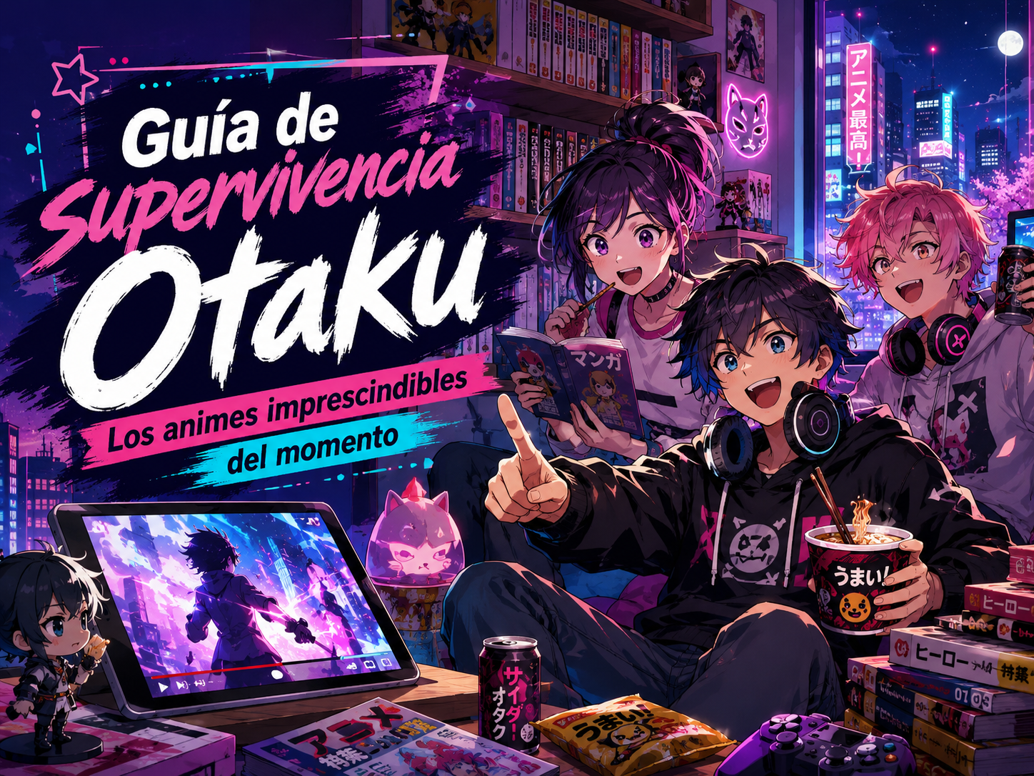 Guía de supervivencia Otaku: Los animes imprescindibles del momento