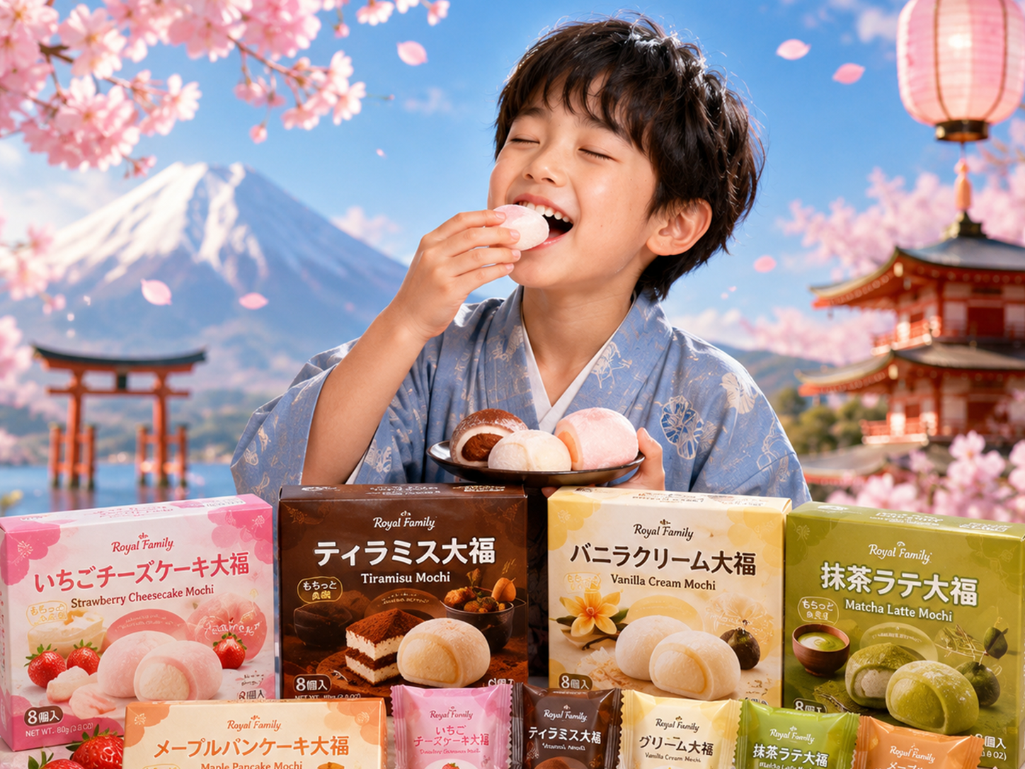 Mochis japoneses