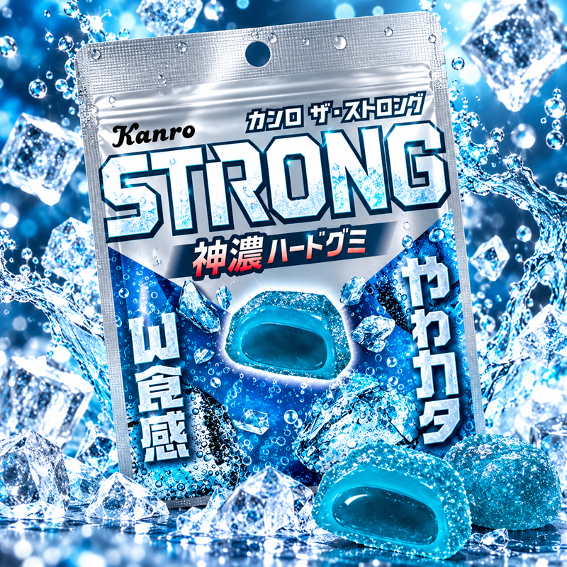Gominolas Kanro The Strong Soda | 73 gr